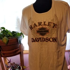 Glitter Harley Davidson T-shirt
